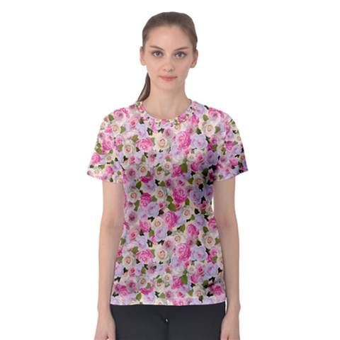 Gardenia Sweet Women s Sport Mesh Tee by jumpercat