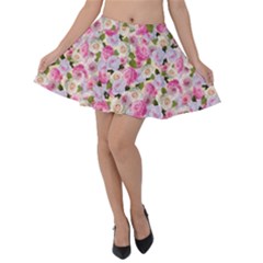 Gardenia Sweet Velvet Skater Skirt by jumpercat