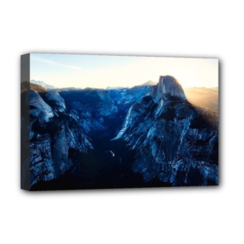 Yosemite National Park California Deluxe Canvas 18  X 12   by BangZart