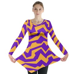 Polynoise Pumpkin Long Sleeve Tunic  by jumpercat