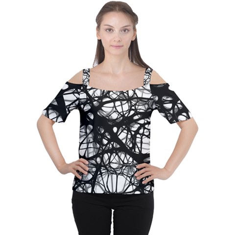 Neurons Brain Cells Brain Structure Cutout Shoulder Tee by BangZart