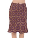 Geometric Pattern Mermaid Skirt View1