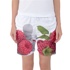 Fruit Healthy Vitamin Vegan Women s Basketball Shorts by BangZart