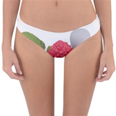 Fruit Healthy Vitamin Vegan Reversible Hipster Bikini Bottoms by BangZart