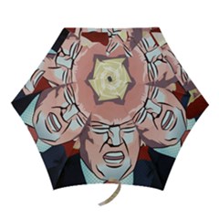 Donald Trump Pop Art President Usa Mini Folding Umbrellas by BangZart