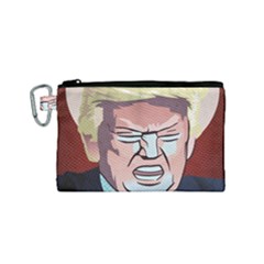 Donald Trump Pop Art President Usa Canvas Cosmetic Bag (small) by BangZart