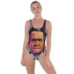 George W Bush Pop Art President Usa Bring Sexy Back Swimsuit by BangZart