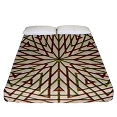 Kaleidoscope Online Triangle Fitted Sheet (california King Size) by BangZart