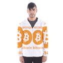 I accept bitcoin Hooded Wind Breaker (Men) View1