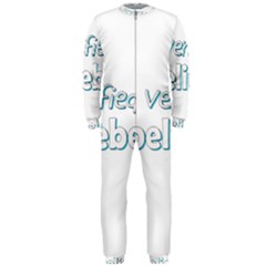 Verified Belieber Onepiece Jumpsuit (men)  by Valentinaart