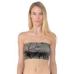 Bird Mandala Spirit Meditation Bandeau Top by Celenk