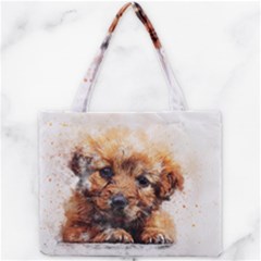 Dog Puppy Animal Art Abstract Mini Tote Bag by Celenk