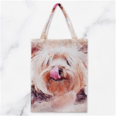 Dog Animal Pet Art Abstract Classic Tote Bag by Celenk