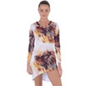 Dog Animal Pet Art Abstract Asymmetric Cut-Out Shift Dress View1