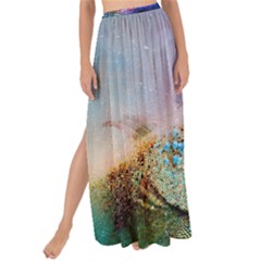 Lizard Reptile Art Abstract Animal Maxi Chiffon Tie-up Sarong by Celenk