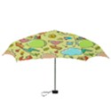 Cute Sketch Child Graphic Funny Mini Folding Umbrellas View3