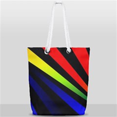 Graphic Design Computer Graphics Full Print Rope Handle Tote (small) by Celenk