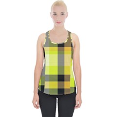 Tartan Abstract Background Pattern Textile 5 Piece Up Tank Top by Celenk