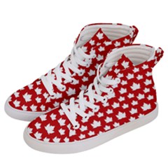 Cute Canada Shoes  Men s Hi-top Skate Sneakers by CanadaSouvenirs