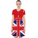 Union Jack London Flag Uk Adorable in Chiffon Dress View1