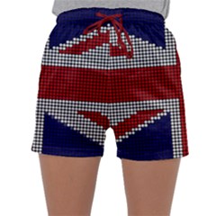 Union Jack Flag British Flag Sleepwear Shorts by Celenk