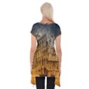 Palace Monument Architecture Short Sleeve Side Drop Tunic View2