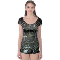 Time Machine Science Fiction Future Boyleg Leotard  by Celenk