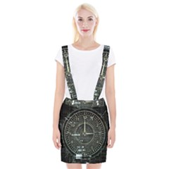 Time Machine Science Fiction Future Braces Suspender Skirt by Celenk