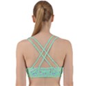 Minty Hearts Back Weave Sports Bra View2