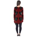 Cupcake Blood Red Black Long Sleeve Tunic  View2