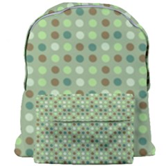 Green Brown  Eggs On Green Giant Full Print Backpack by snowwhitegirl