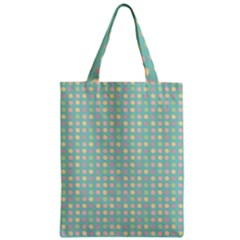 Pink Peach Green Eggs On Seafoam Zipper Classic Tote Bag by snowwhitegirl