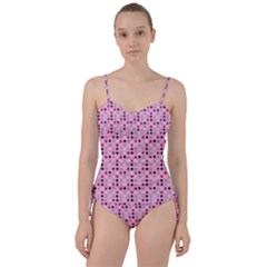 Grey Magenta Eggs On Pink Sweetheart Tankini Set by snowwhitegirl