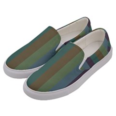 Rainy Woods Men s Canvas Slip Ons by snowwhitegirl