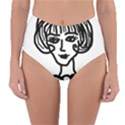 20s Girl Reversible High-Waist Bikini Bottoms View3