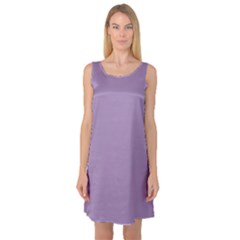 Grape Light Sleeveless Satin Nightdress by snowwhitegirl