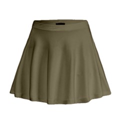 Rainy Brown Mini Flare Skirt by snowwhitegirl