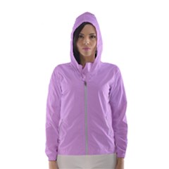 Baby Purple Hooded Wind Breaker (women) by snowwhitegirl