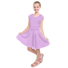 Baby Purple Kids  Short Sleeve Dress by snowwhitegirl