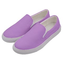 Purple Whim Men s Canvas Slip Ons by snowwhitegirl