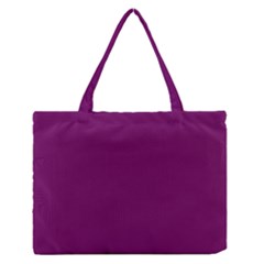 Magenta Ish Purple Zipper Medium Tote Bag by snowwhitegirl