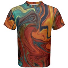 Creativity Abstract Art Men s Cotton Tee by Nexatart