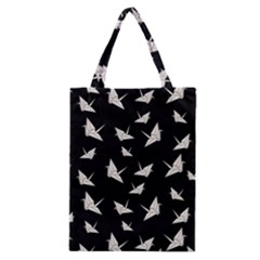 Paper Cranes Pattern Classic Tote Bag by Valentinaart