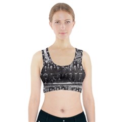 1927 Solvay Conference On Quantum Mechanics Sports Bra With Pocket by thearts