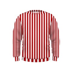 Red Stripes Kids  Sweatshirt by jumpercat