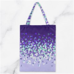 Purple Disintegrate Classic Tote Bag by jumpercat