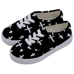 White Cross Kids  Classic Low Top Sneakers by snowwhitegirl