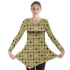 Persian Blocks Desert Long Sleeve Tunic  by jumpercat