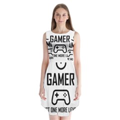 Gamer Sleeveless Chiffon Dress   by Valentinaart