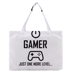 Gamer Zipper Medium Tote Bag by Valentinaart